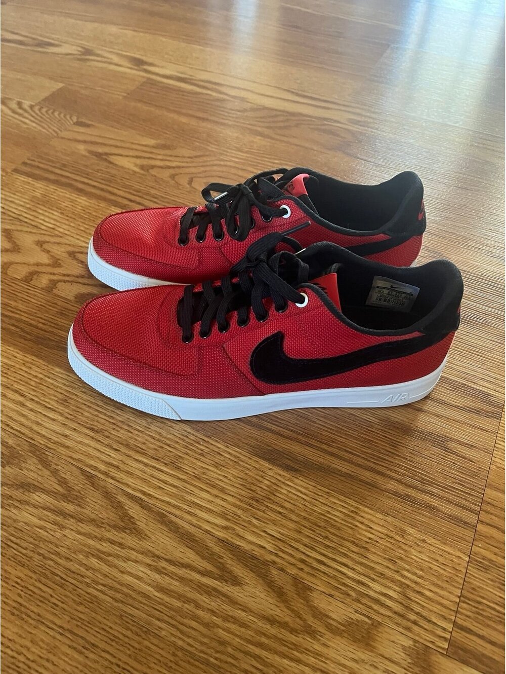 Men’s Nike Air Force 1 AC Premium red color Size 10.5